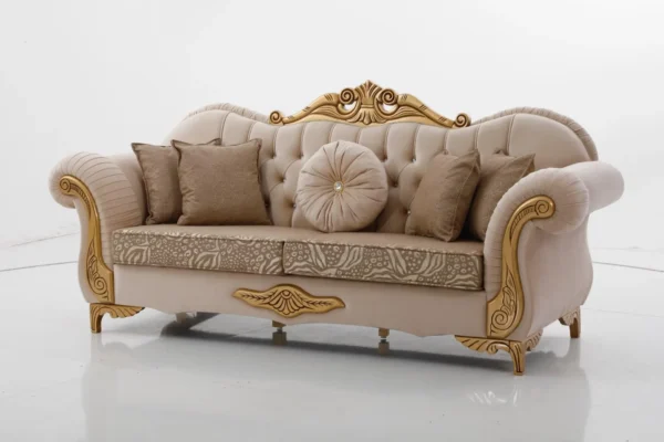 CREAM DYNASTY SOFA - Image 2