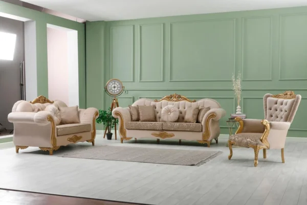 CREAM DYNASTY SOFA - Image 5