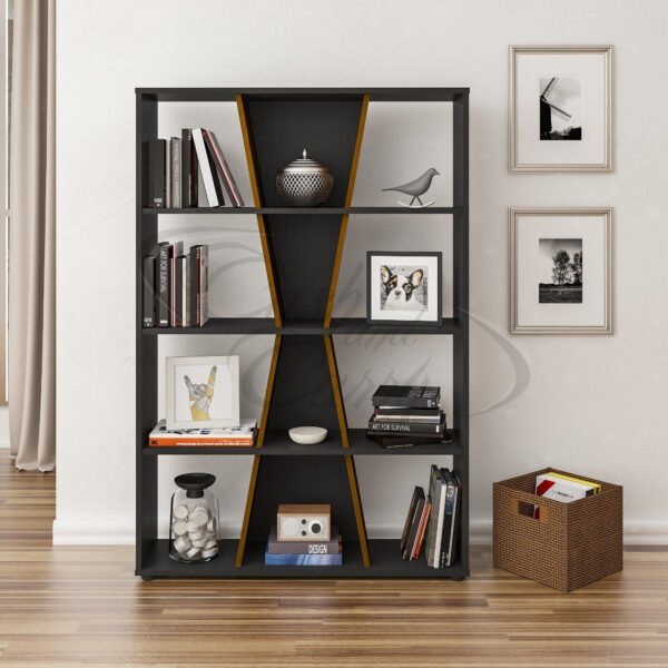 Naples Medium Wooden Bookcase