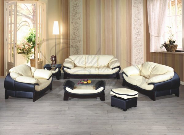 Bella Classic Italian Leather Sofa Suite