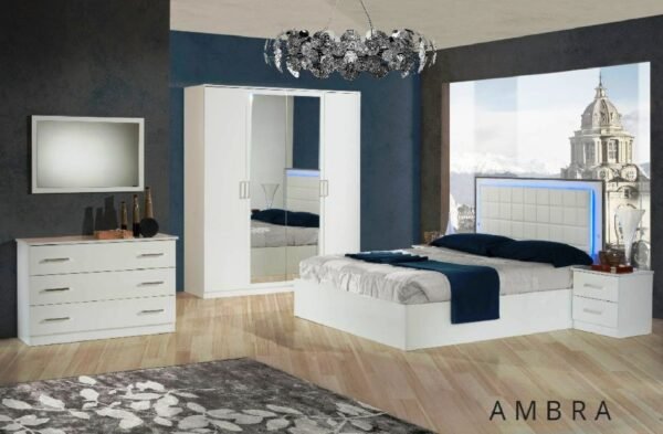 Ambra Italian Bedroom Set Ben Company - Image 2