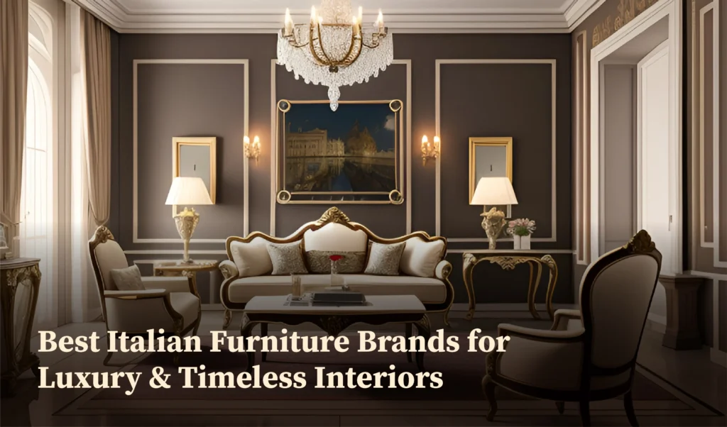 Best Italian Furniture Brands for Luxury & Timeless Interiors