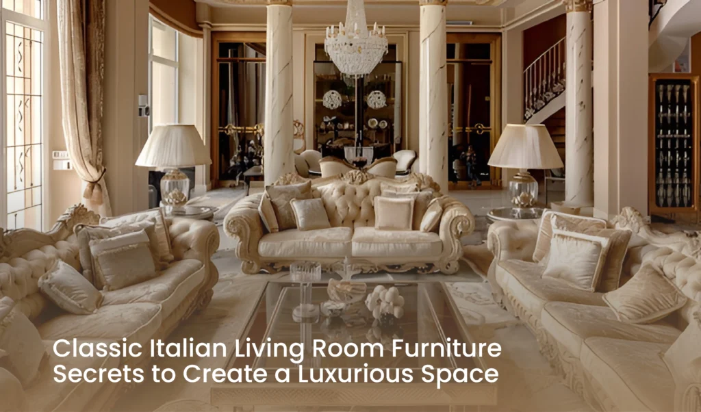 Classic Italian living room furniture secrets by Italian Living Style