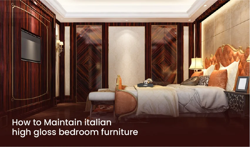 Italian High Gloss Bedroom Furniture