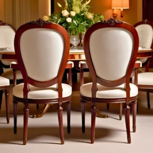Traforata Italian Dining Armchair in Pair