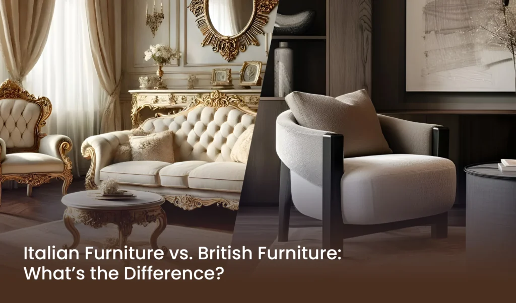 Italian Furniture vs. British Furniture