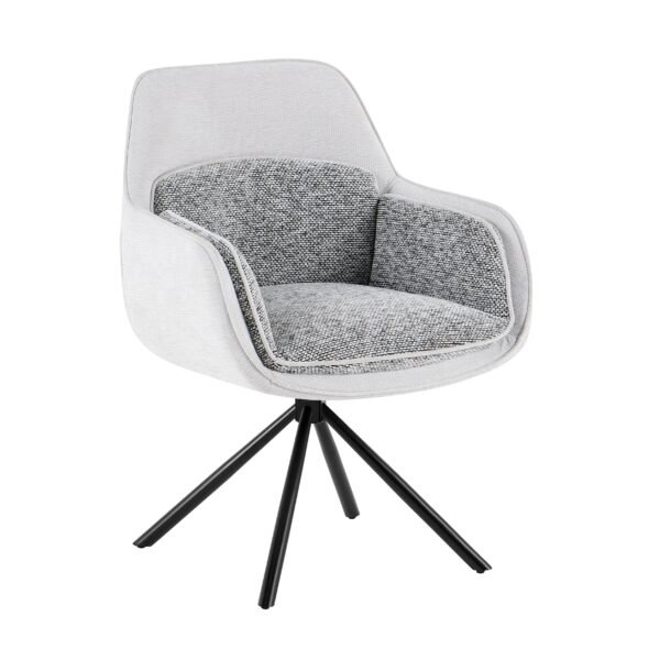 Monaco Pandora Grey Extendable Dining Table 160–240cm | Modern Dining Set - Image 2