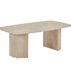 Olympia Beige Contempory Ceramic Coffee Table