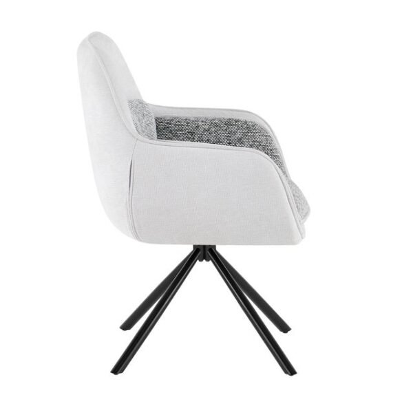 Monaco Pandora Grey Extendable Dining Table 160–240cm | Modern Dining Set - Image 3